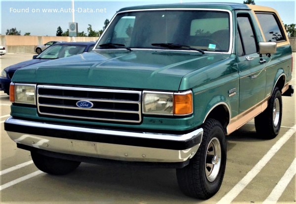 1987 Ford Bronco IV - Fotoğraf 1