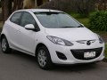 2010 Mazda 2 II (DE, facelift 2010) - Specificatii tehnice, Consumul de combustibil, Dimensiuni