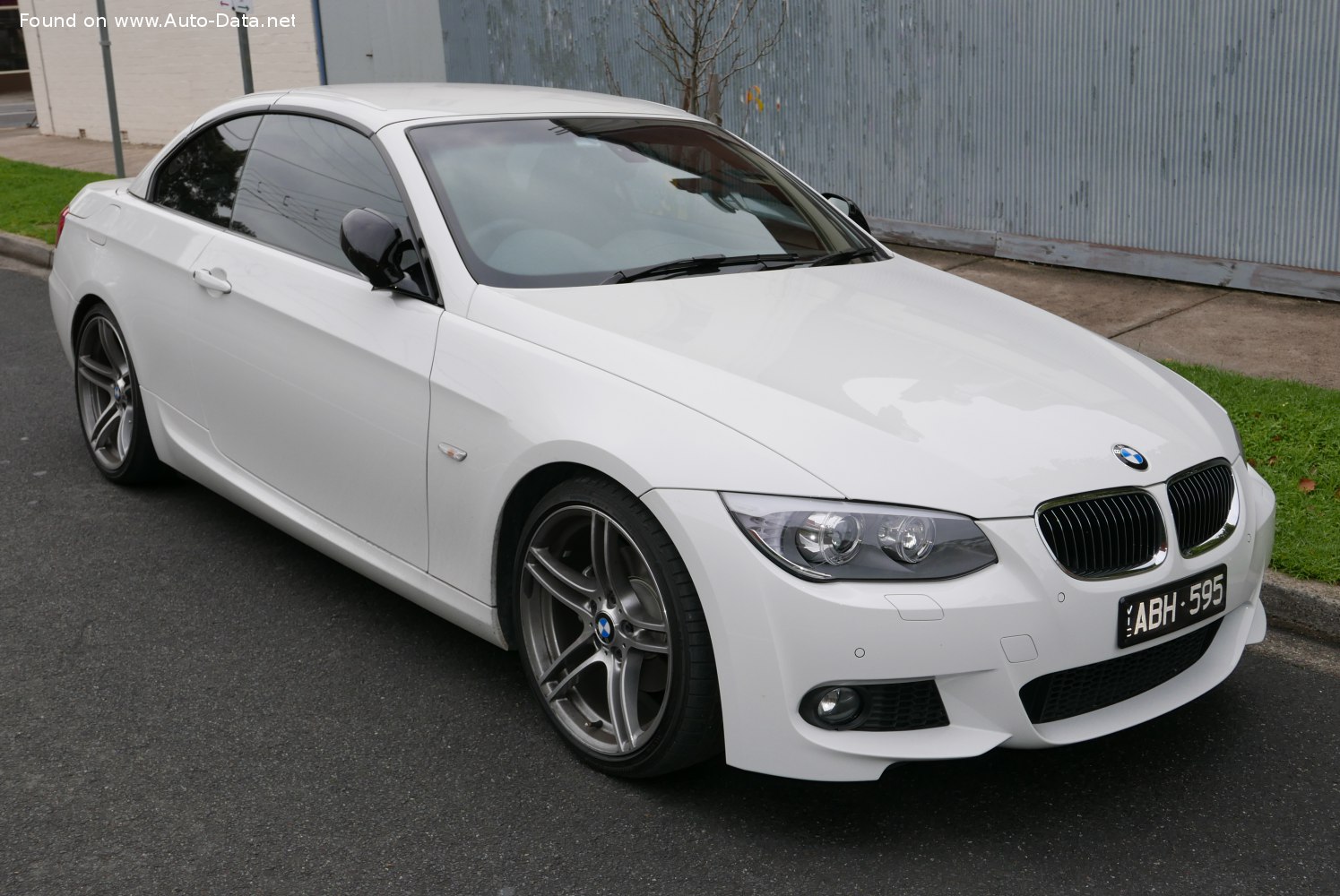 2010 BMW 3 Convertible (E93, 2010) 330d (245 | Technical specs, data, fuel consumption, Dimensions