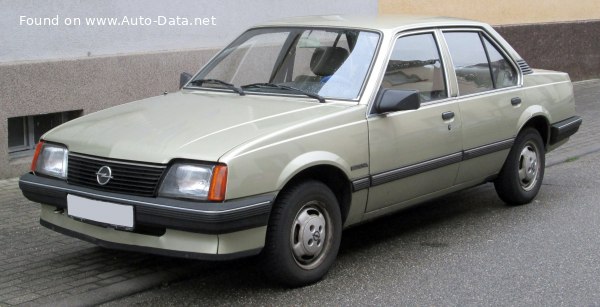 1982 Opel Ascona C - Fotoğraf 1