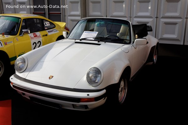 1988 Porsche 911 Cabriolet (Type 930) - Fotoğraf 1