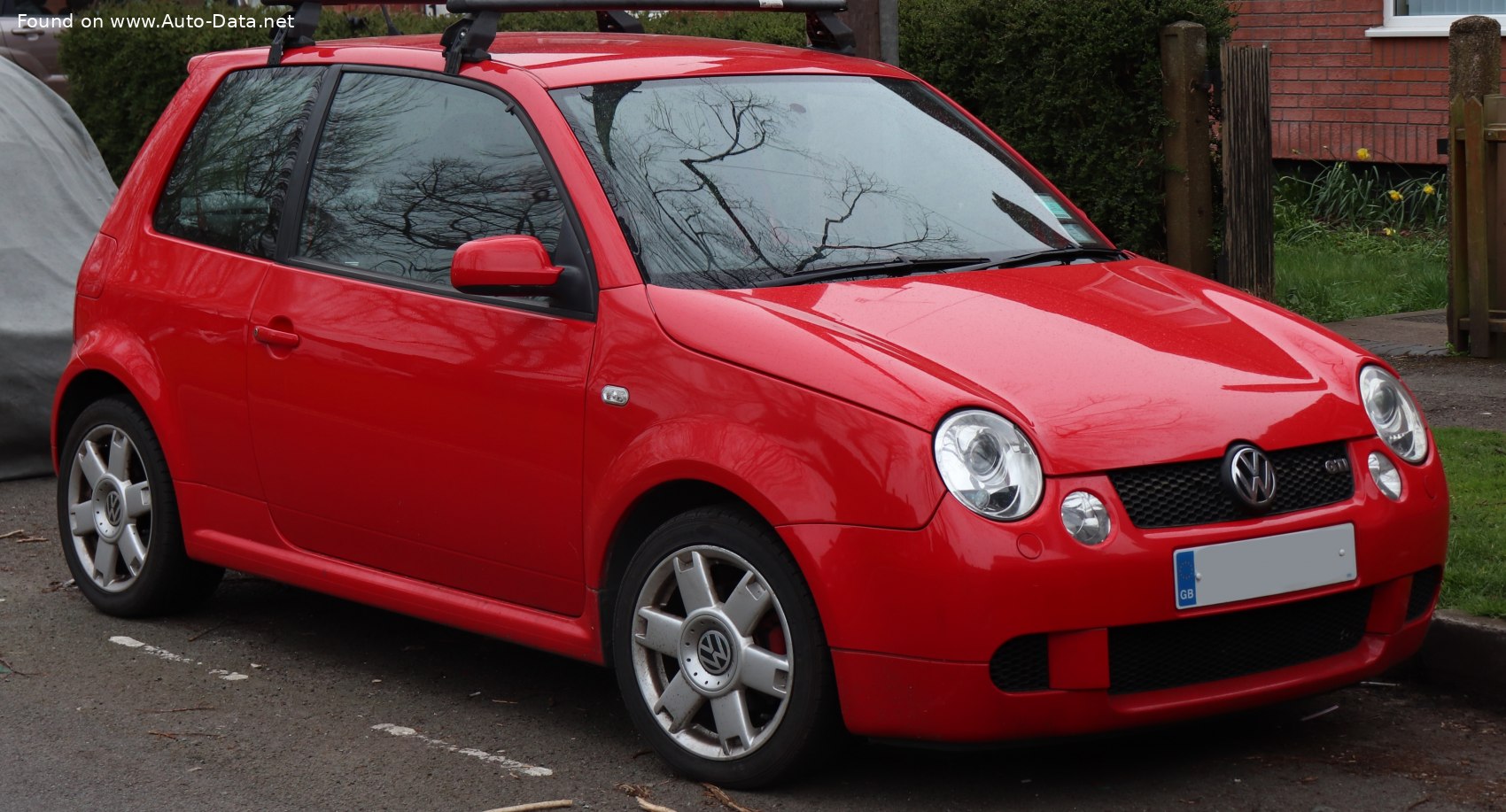 2001 Volkswagen Lupo (6X) 1.6 i 16V GTI (125 Hp)  Technical specs, data, fuel  consumption, Dimensions