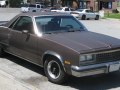 1982 Chevrolet Malibu El Camino (Sedan Pickup, facelift 1981) - Tekniska data, Bränsleförbrukning, Mått