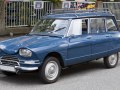 1964 Citroen AMI 6 Break - Tekniske data, Forbruk, Dimensjoner