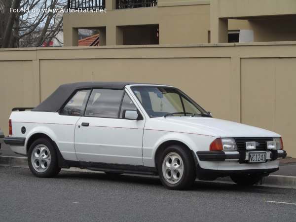 1984 Ford Escort III Cabrio (ALD) - Bild 1