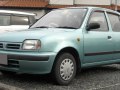 1992 Nissan March (K11) - Технически характеристики, Разход на гориво, Размери