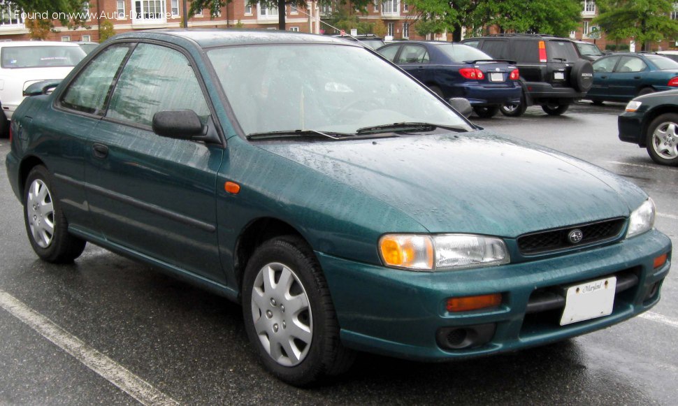 1995 Subaru Impreza I Coupe (GFC) - Fotografie 1