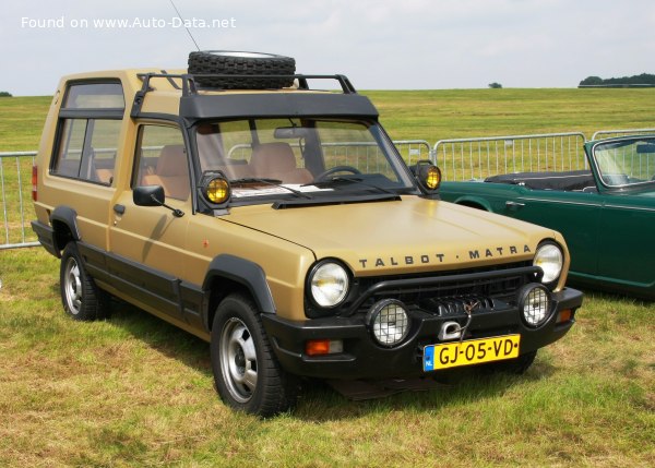 1980 Talbot Rancho - Kuva 1