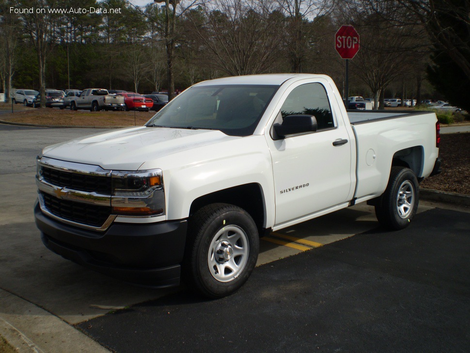 2016 Chevrolet Silverado 1500 III (facelift 2016) Regular Cab Standard Box - Fotografia 1