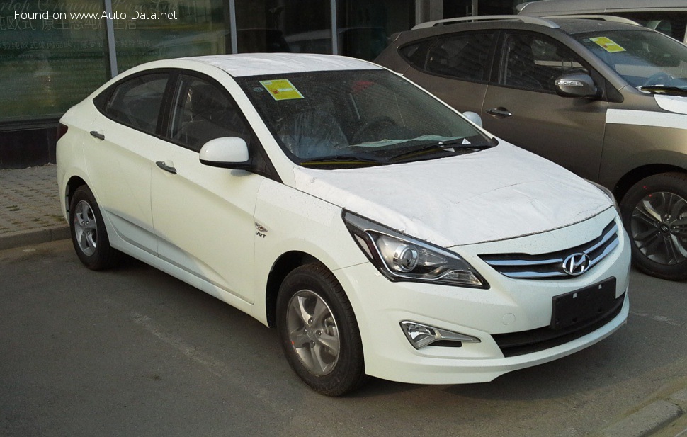 2014 Hyundai Solaris I Sedan (facelift 2014) - Fotografie 1