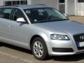 2008 Audi A3 Sportback (8PA, facelift 2008) - Tekniska data, Bränsleförbrukning, Mått