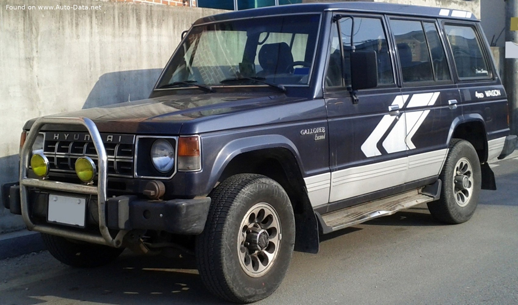 1991 Hyundai Galloper Technical Specs, Fuel consumption