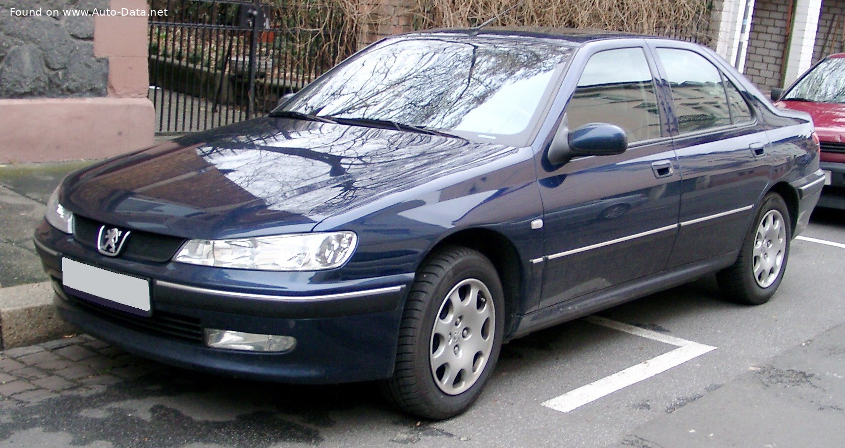 2000 Peugeot 406 (Phase II, 1999) 3.0 V6 (207 Hp) | Technical data, fuel consumption, Dimensions