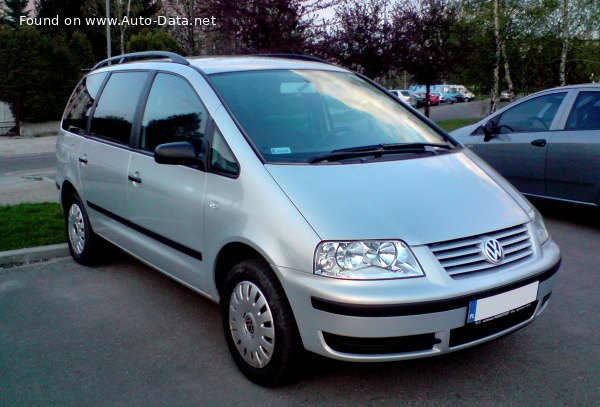 2000 Volkswagen Sharan I (facelift 2000) - Снимка 1