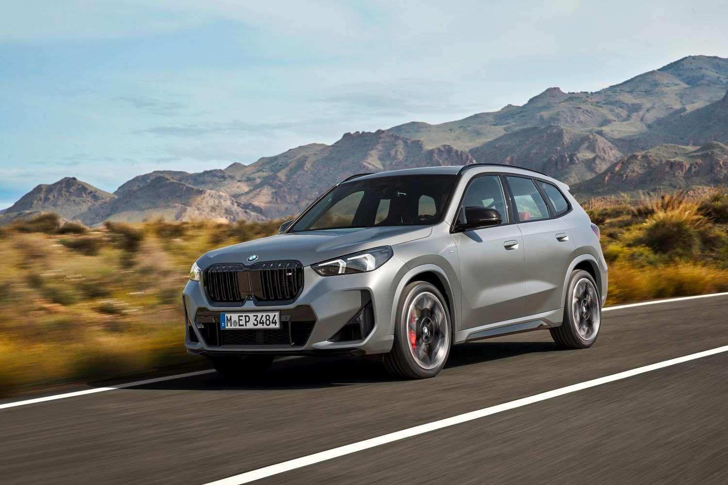 New BMW X1 (U11) xDrive 25E compact SUV car at the Brussels