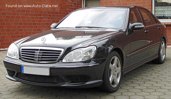 2003 Mercedes-Benz S-класа Дълга база (V220, facelift 2002) - Снимка 1