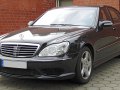 2003 Mercedes-Benz Classe S Long (V220, facelift 2002) - Fiche technique, Consommation de carburant, Dimensions