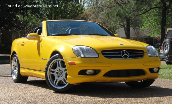 2000 Mercedes-Benz SLK (R170, facelift 2000) - Fotoğraf 1