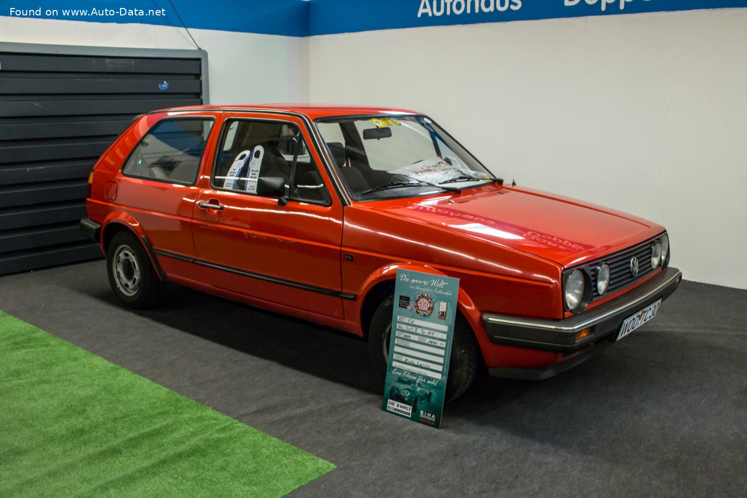 1986 Volkswagen Golf II (3-door) 1.6 (72 Hp)