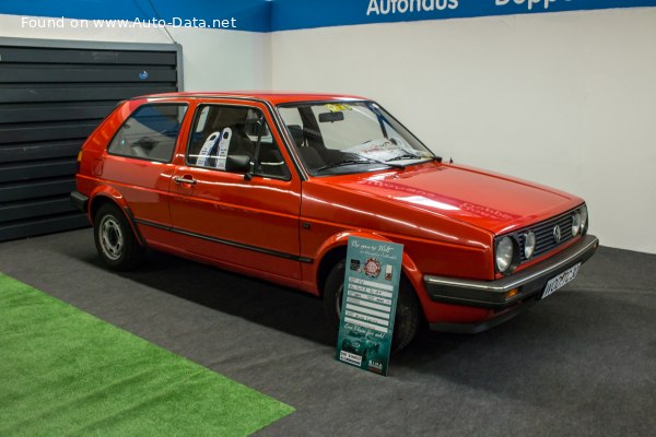 1984 Volkswagen Golf II (3-door) - Fotografie 1