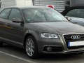 2008 Audi A3 (8P, facelift 2008) - Tekniska data, Bränsleförbrukning, Mått