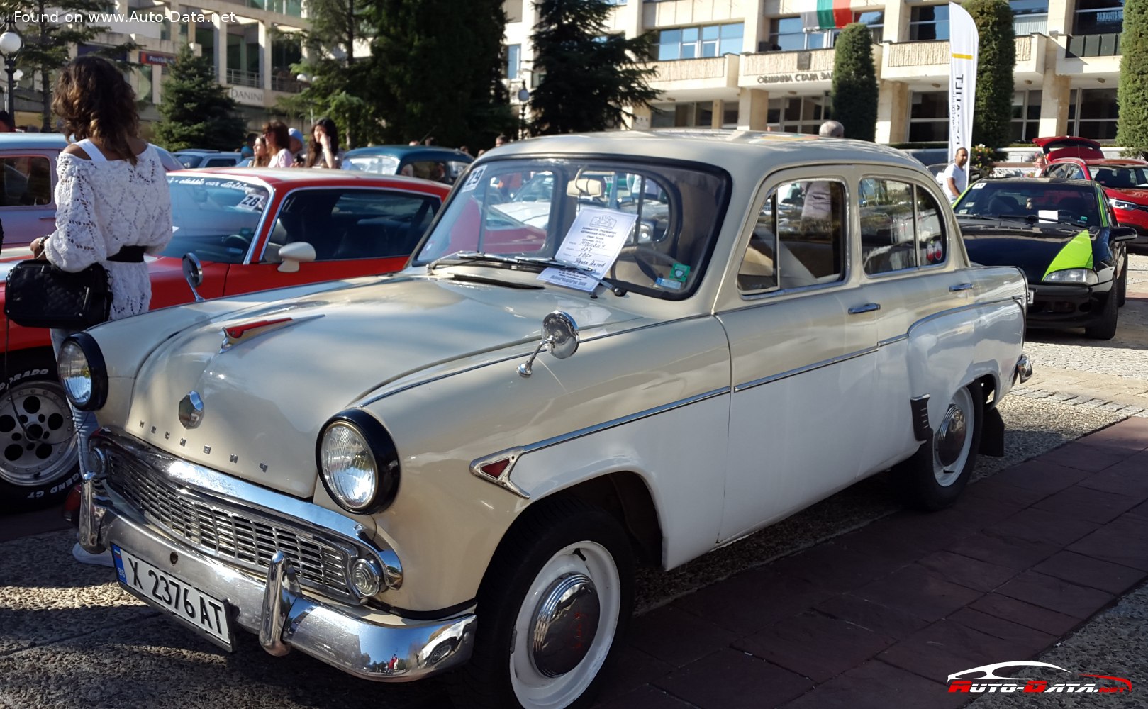 1958 Moskvich 407 1.4 (45 KM) | Dane techniczne, Zużycie paliwa , Wymiary