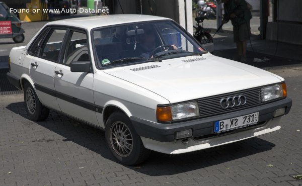 1984 Audi 80 (B2, Typ 81,85, facelift 1984) - Fotoğraf 1