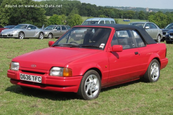 1986 Ford Escort IV Cabrio - Фото 1