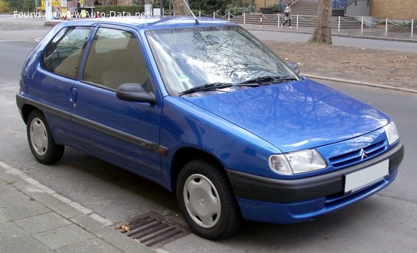 1996 Citroen Saxo (Phase I, 1996) 3-door - Fotoğraf 1