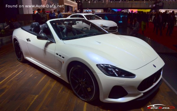 2018 Maserati GranCabrio I (facelift 2018) - εικόνα 1