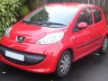 2005 Peugeot 107 (Phase I, 2005) 5-door - Technical Specs, Fuel consumption, Dimensions