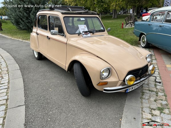 1975 Citroen Dyane I (Phase III) - Fotoğraf 1