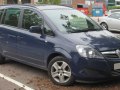 2008 Vauxhall Zafira B (facelift 2008) - Технические характеристики, Расход топлива, Габариты