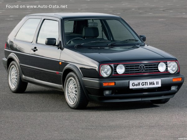 1988 Volkswagen Golf II (3-door, facelift 1987) - Fotoğraf 1