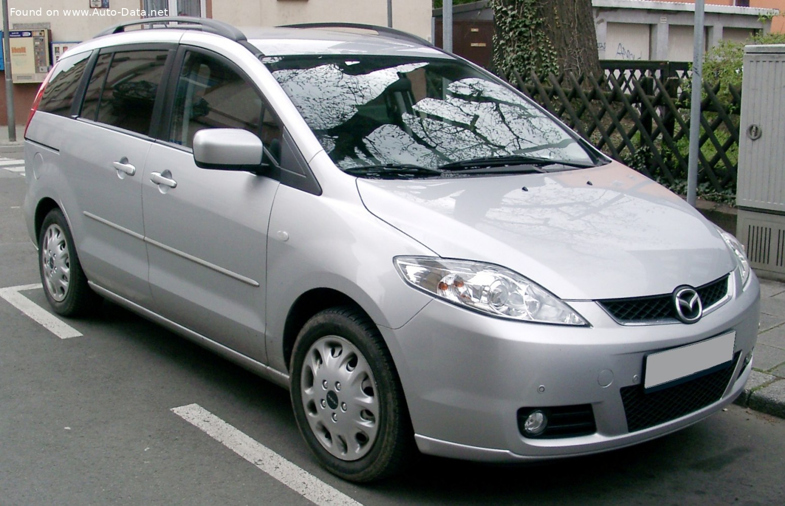 2005 Mazda 5 I 2.0i (146 PS)  Technische Daten, Verbrauch,  Spezifikationen, Maße