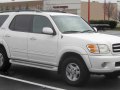 2001 Toyota Sequoia I - Технические характеристики, Расход топлива, Габариты