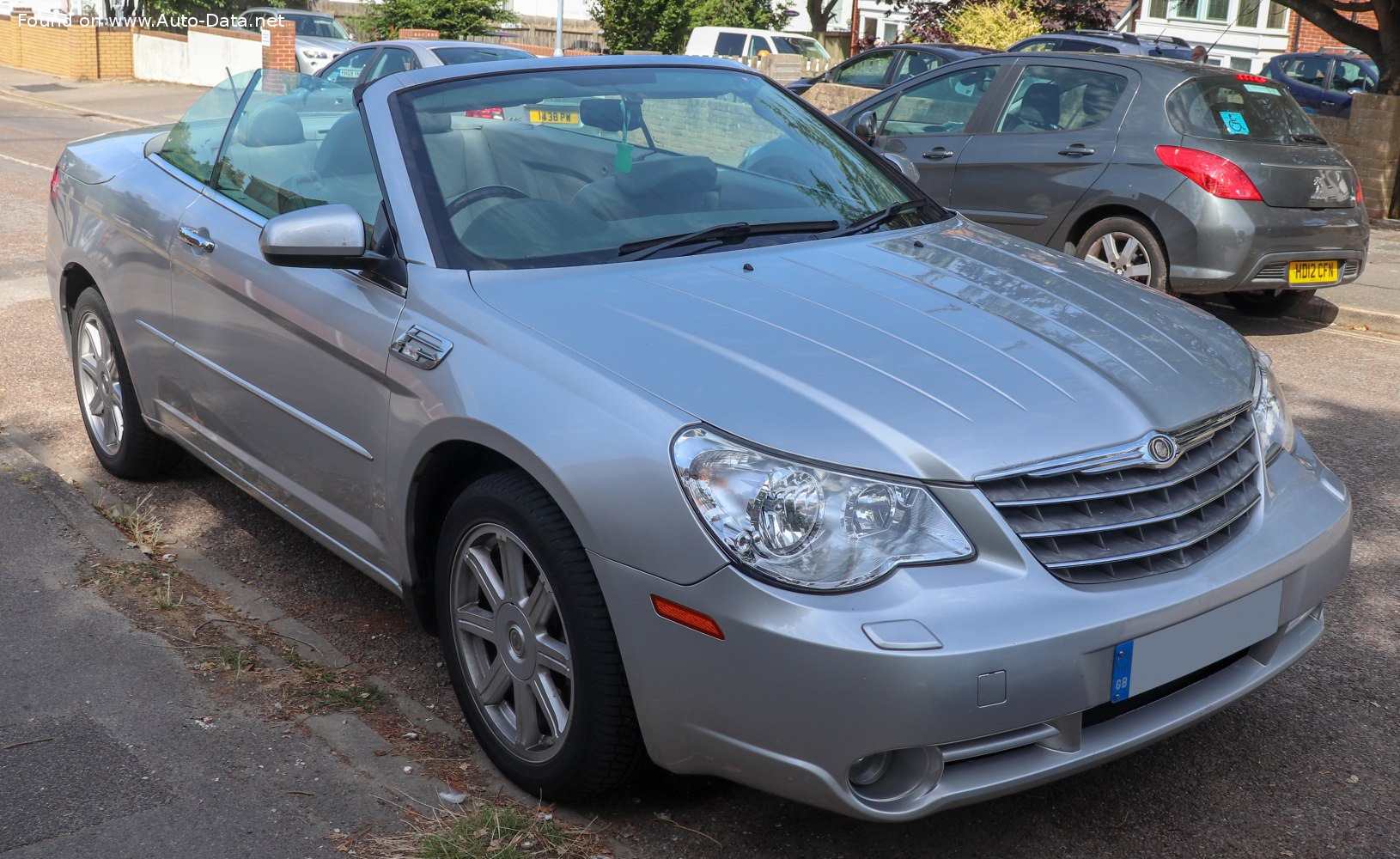 2007 Chrysler Sebring Convertible (Js) Soft Top 2.0 Crd (140 Km) | Dane Techniczne, Zużycie Paliwa , Wymiary