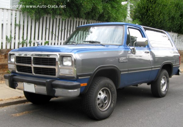 1987 Dodge Ramcharger - Fotografia 1