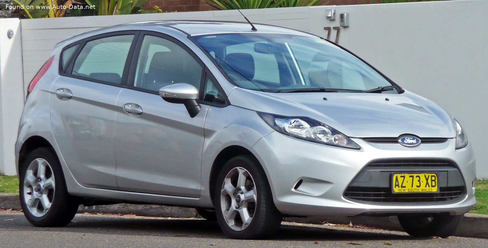 Ford Fiesta VII (Mk7) 1.6 Ti-VCT (120 Hp) 3d | specs, data, fuel consumption, Dimensions