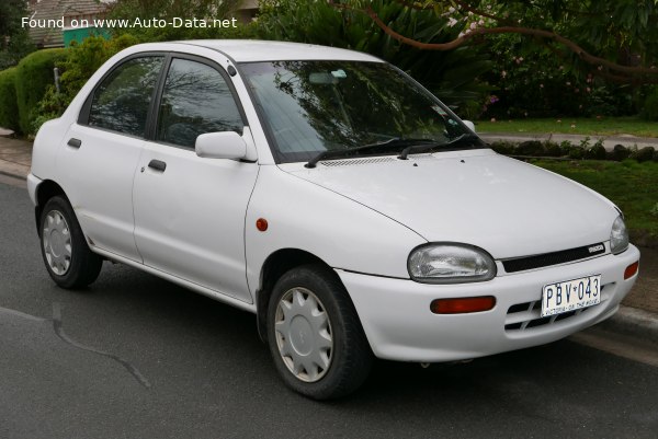 1991 Mazda 121 II (DB) - Fotografie 1