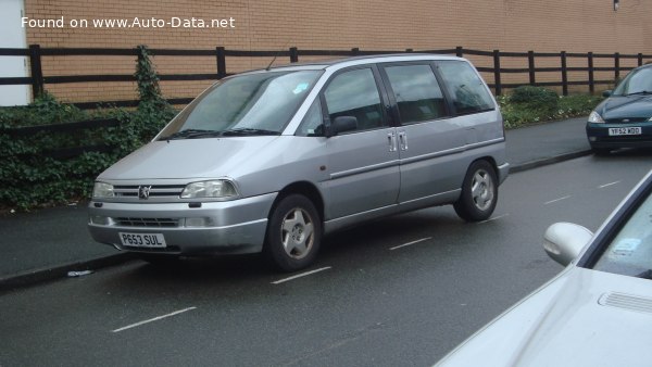 1994 Peugeot 806 (221) - Снимка 1