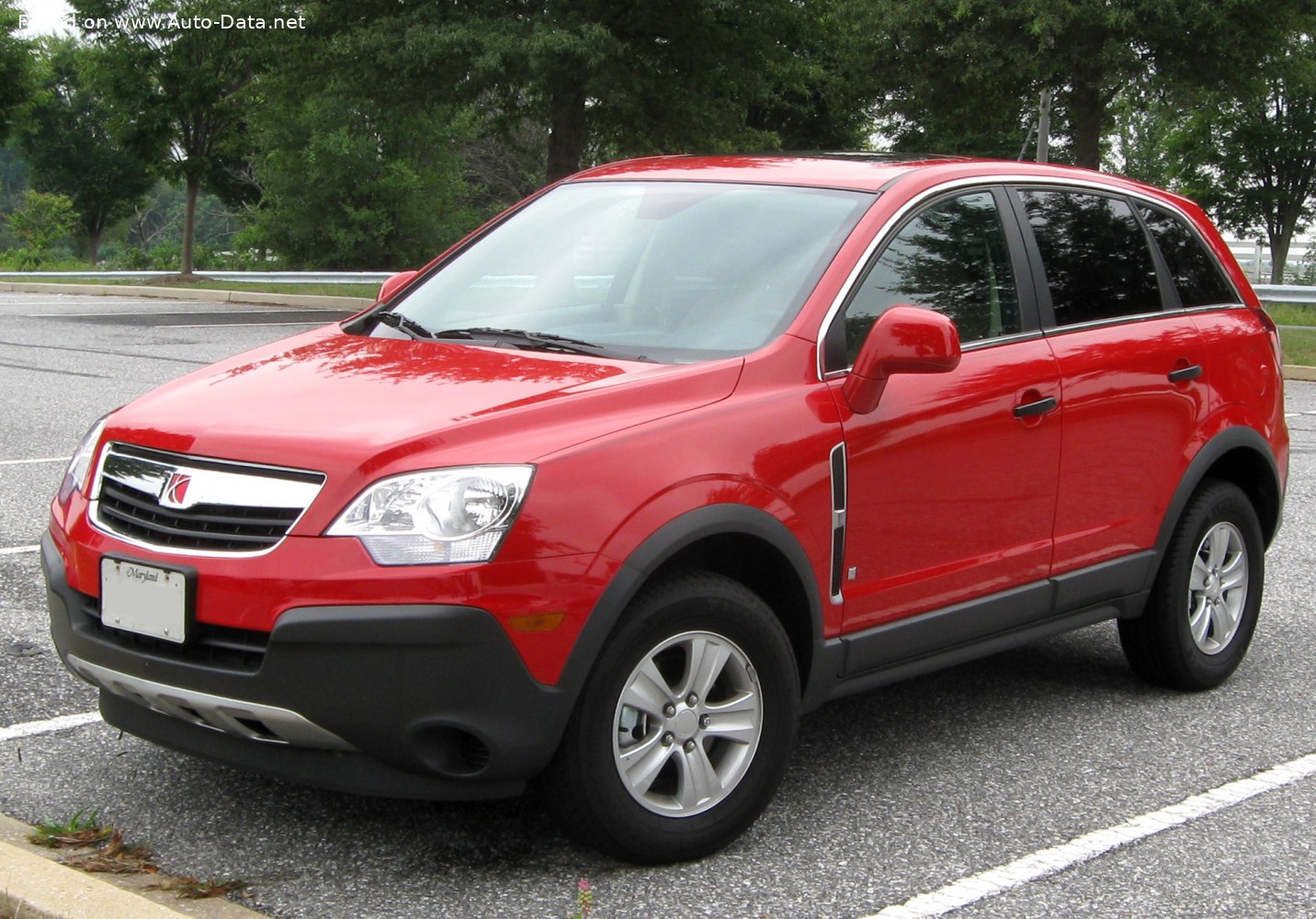 2007 Saturn VUE II 3.5i (222 CV) AWD Ficha técnica y consumo , Medidas