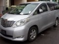 2008 Toyota Alphard II - Tekniske data, Forbruk, Dimensjoner