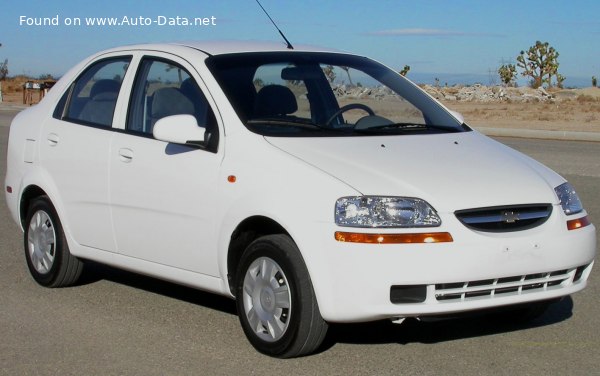 2004 Chevrolet Aveo Sedan - Fotografie 1