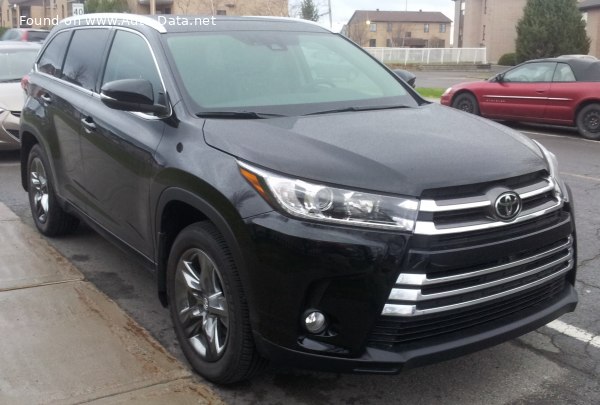 2017 Toyota Highlander III (facelift 2016) - Kuva 1