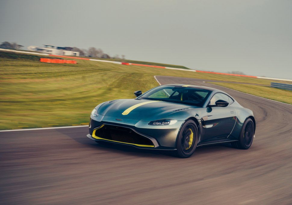 Aston Martin Vantage AMR 2019 right front profile