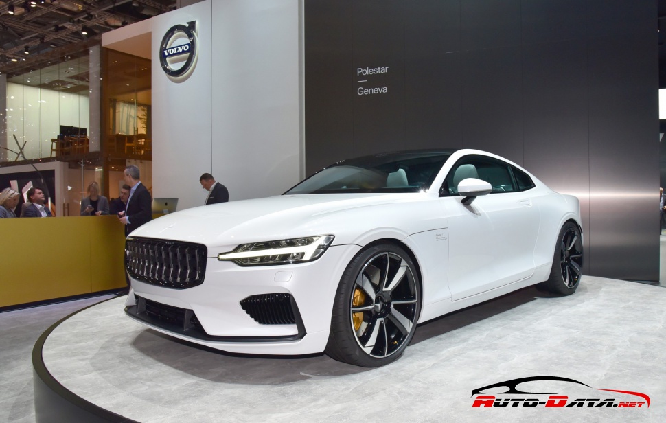 Polestar 1 white - front profile