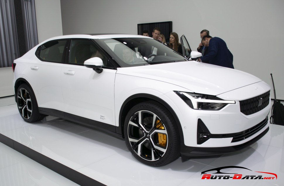 White Polestar 2 2019 GIMS