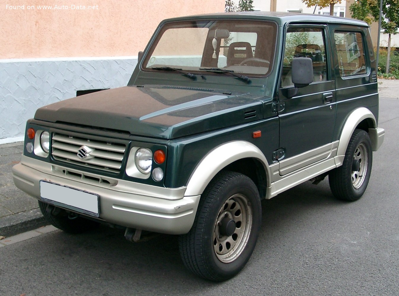 1992 Suzuki Samurai (SJ) 1.3 (SJ 413) (64 Hp)  Technical specs, data, fuel  consumption, Dimensions