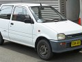 1990 Daihatsu Cuore (L201) - Tekniska data, Bränsleförbrukning, Mått
